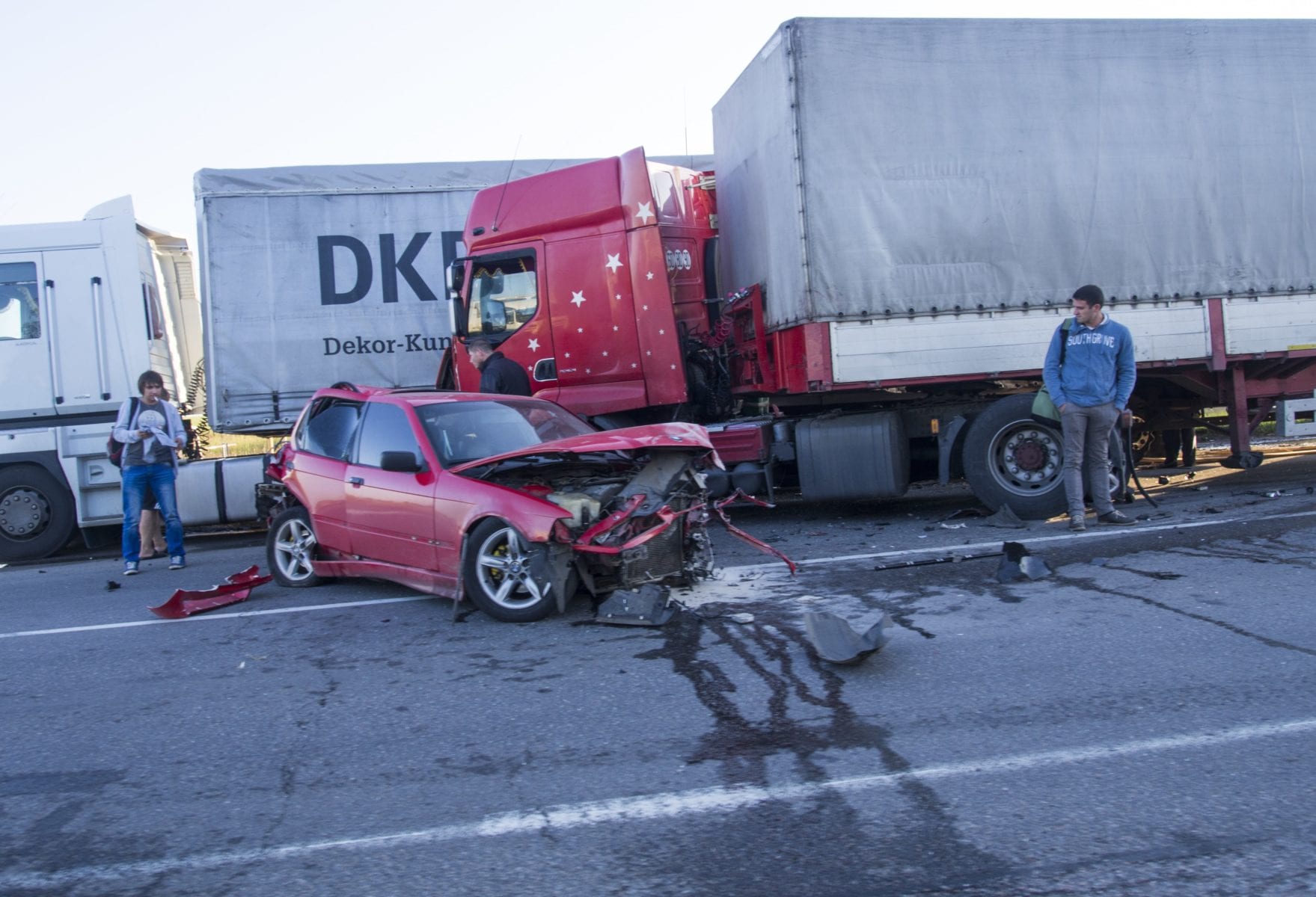 truck accident responsibilty